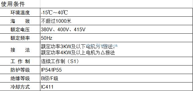 YK2系列螺杆压缩机用三相异步电机型号说明