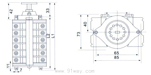 F6-12I/W͸ذװߴͼ