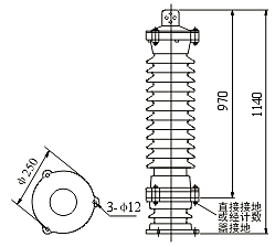 Y5WZ-35kVϵбװߴ