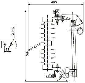 PRW-12kV/100Aʽ۶װߴ