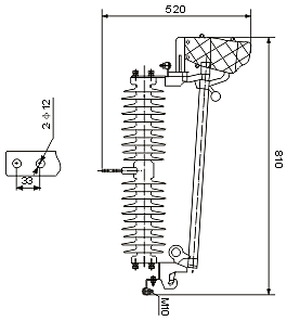 HRW10-35kVϵеʽ۶װߴ