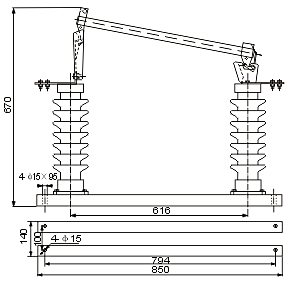 RW5-35kVϵеʽ۶װߴ