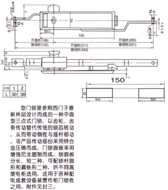 XMS717-I,IIγߴ