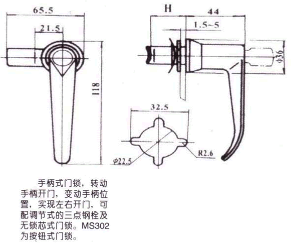 MS301-MS302γߴ