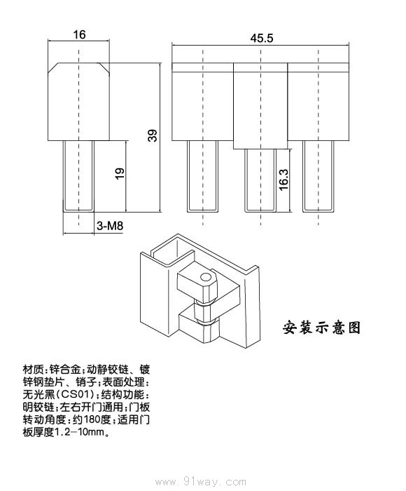 CL206-3γߴ