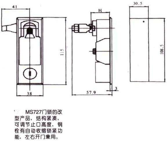 MS727γߴ