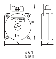 ALH-0.66M系列电流互感器安装尺寸2