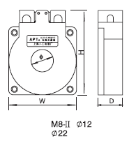 ALH-0.66M系列电流互感器安装尺寸3