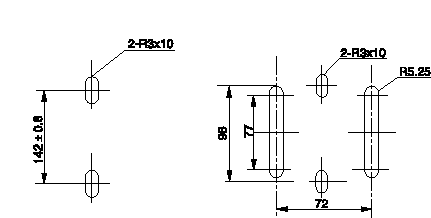 DD-11型接地继电器开孔尺寸