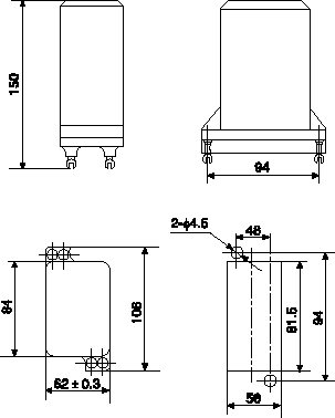 DX-60Tϵźż̵װߴ