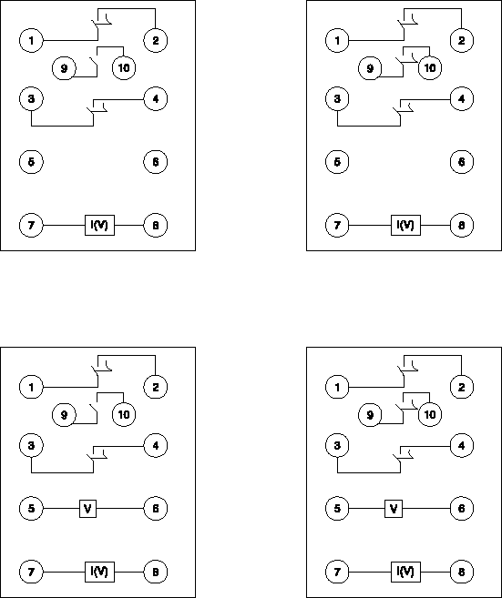 DX-4A型信号继电器接线图