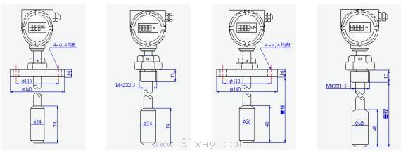 BT311ͶʽҺλװߴ