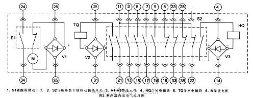 真空断路器接线图