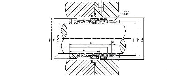 DM101型机械密封结构图
